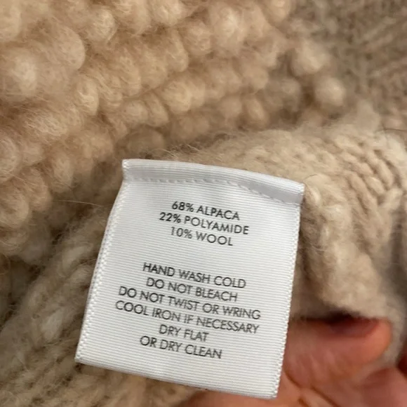 White + Warren Alpaca Open Front Knit Vest Jacket - Picture 5 of 5